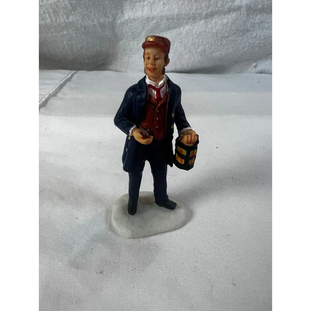Lemax Caddington‎ Village Figurine Town Crier Bellman Christmas Village Decor